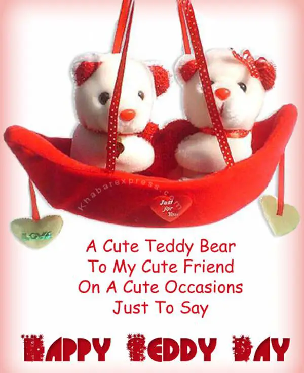 saying quotes teddy day