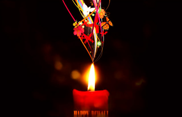 Awesome Diwali Candle