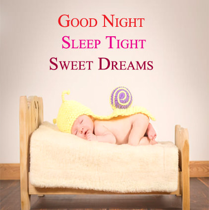 Cute Baby Good Night Wishes Message