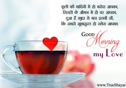 good morning love wishes in hindi