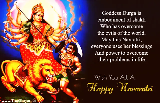 Happy Navratre Images in English