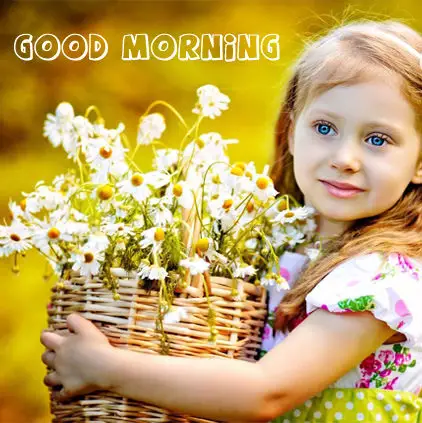 Cute Child Gud Morning Profile Pictures