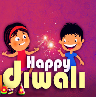 Cute Happy Diwali Whatsapp Profile Images