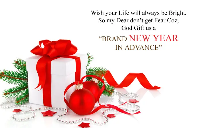 Happy New Year in Advance Quotes