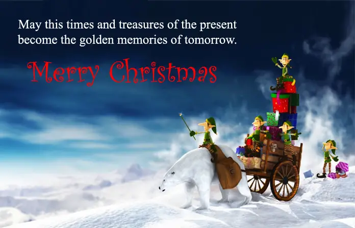 Merry Christmas Wishes in English