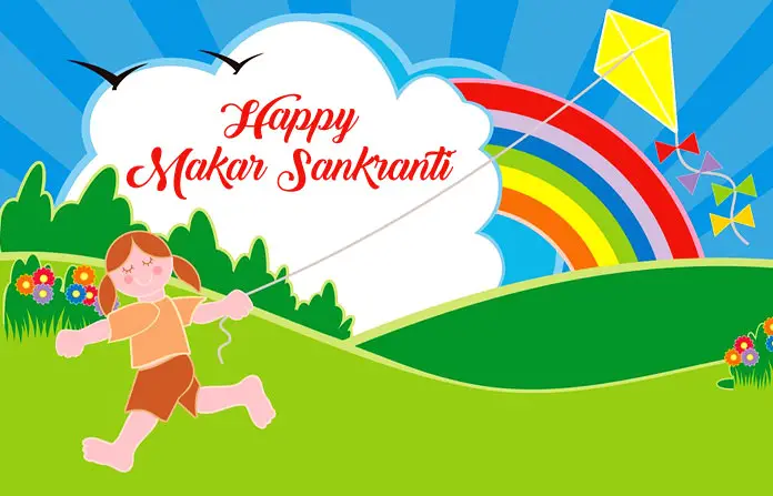 Cute Happy Makar Sankranti Images