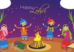 Happy Lohri Wallpaper for Punjabi