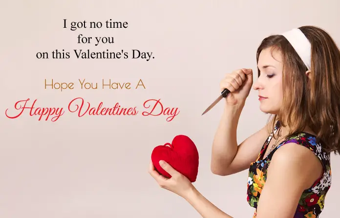 Anti No Valentine Quotes for Single