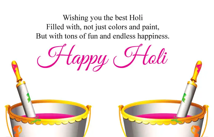 Holi Messages with Images
