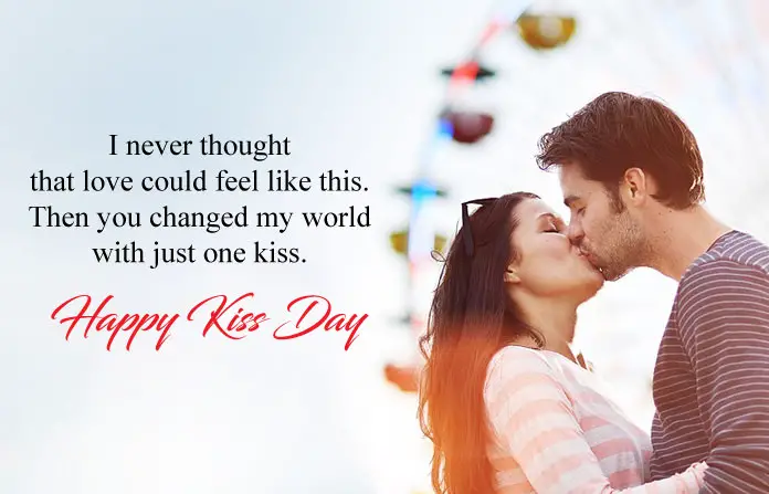 Kiss Day Images with Quotes