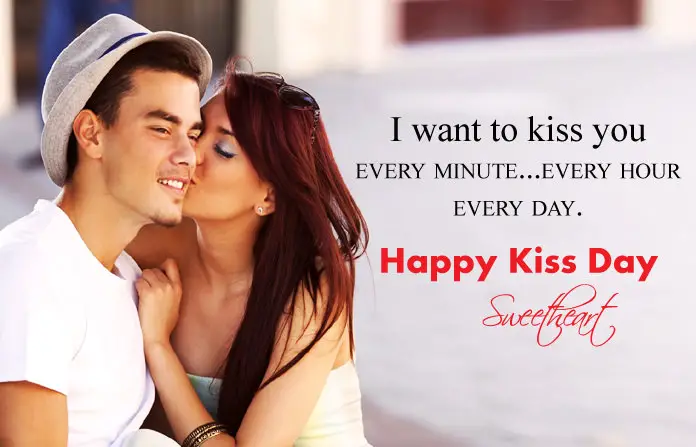 Kiss Day Quotes for Girlfriend