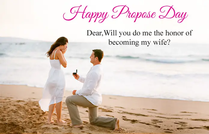 Proposing Quote for Will You Be My Wife