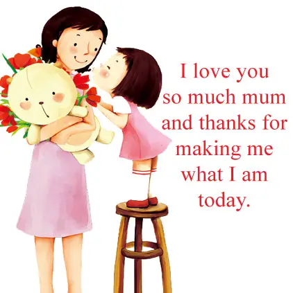I Love You MOM DP