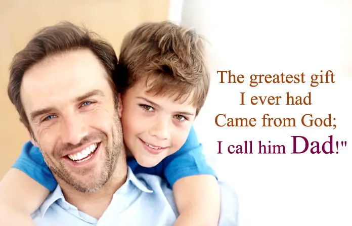 Dad Like God Quotes