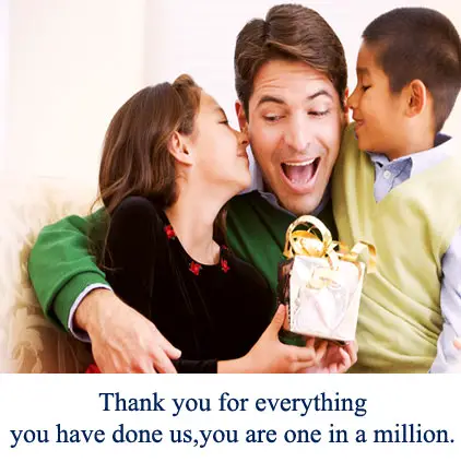 Thank You Quotes for Father From Kids