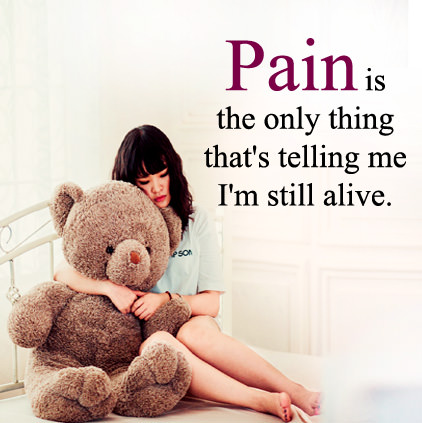 Whatsapp DP about Pain with Status