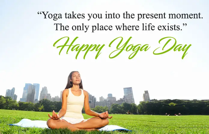 Yoga Day Wishes in English
