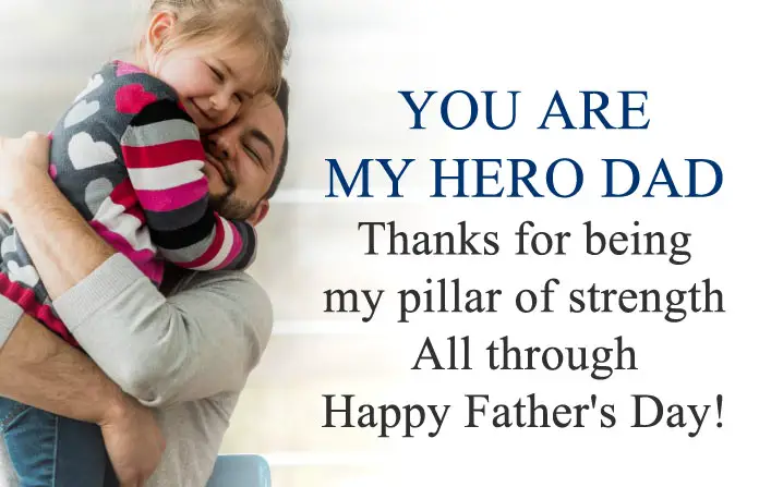You Are My Hero Dad Images Quotes