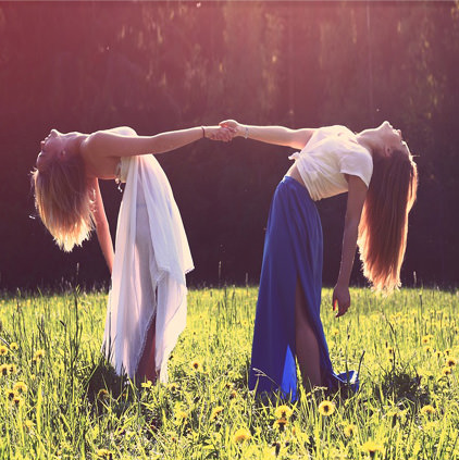 Friendship DP for Two Girls