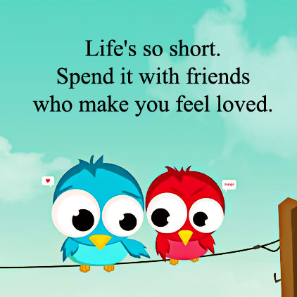 Inspirational Lines about Friends DP
