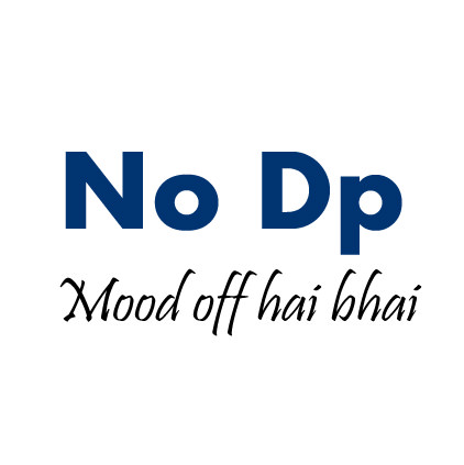 Mood Off NO DP for Boys