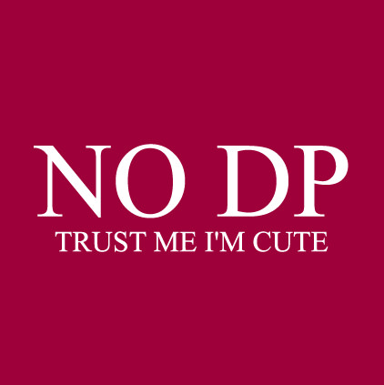 NO DP for Cute Guys