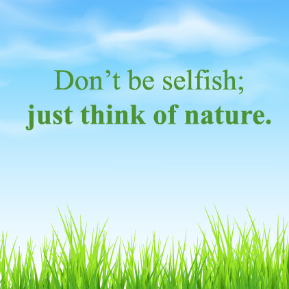 Slogans Images of Nature