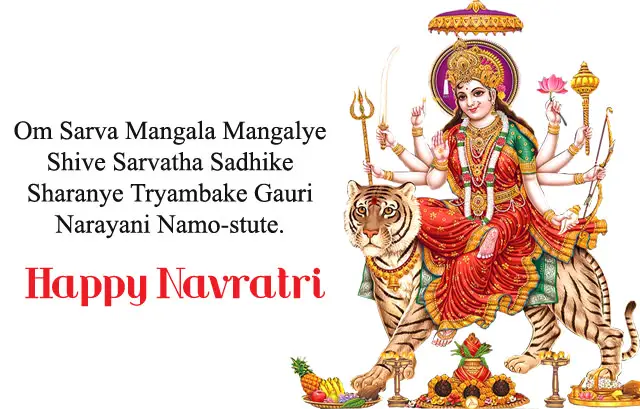 Happy Navratri Wishes Greetings in English