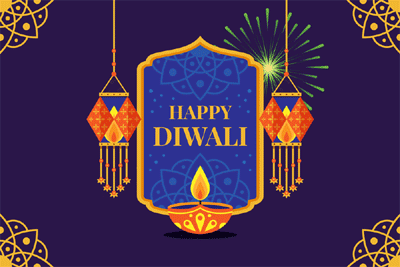 Animated Diwali Cards