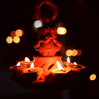 Religious Diya Pictures
