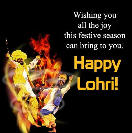Happy Lohri DP in English