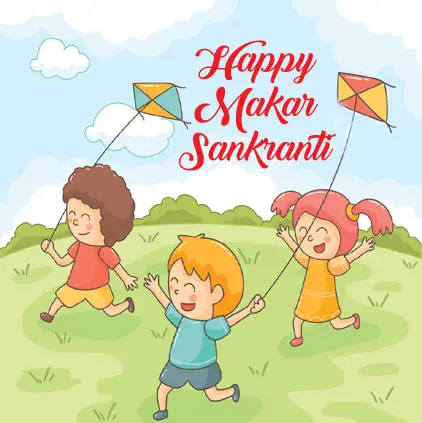 Makar Sankranti Images for Kids