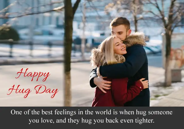 Heart Touching Hug Day Quotes Greeting
