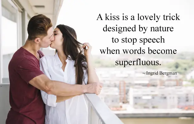 Romantic Couple Kissing Images Quotes Hd Hot Lip Passionate
