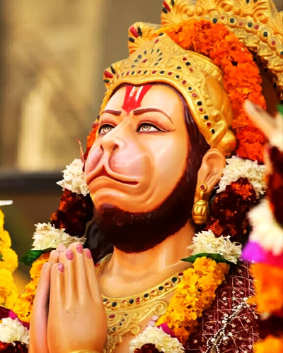 Beautiful Handsome Hanuman Ji