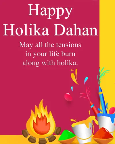 Happy Holika Dahan Wishes in English