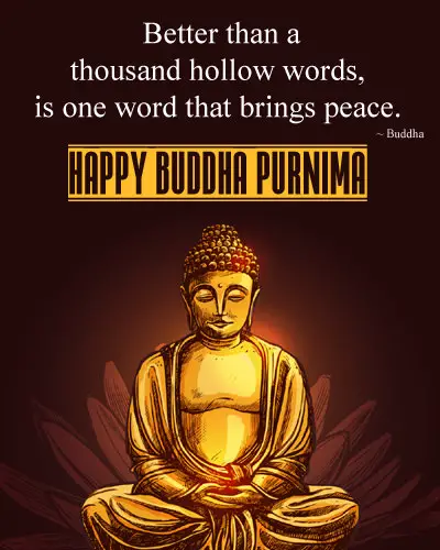 Happy Buddha Purnima English Images