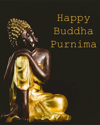 Simple Cute Buddha Purnima Greetings