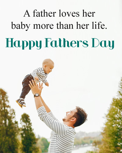 Beautiful Father Day Baby Quotes