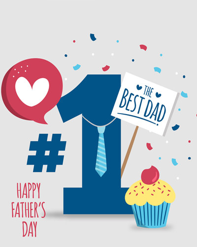 Best Dad Happy Fathers Day DP