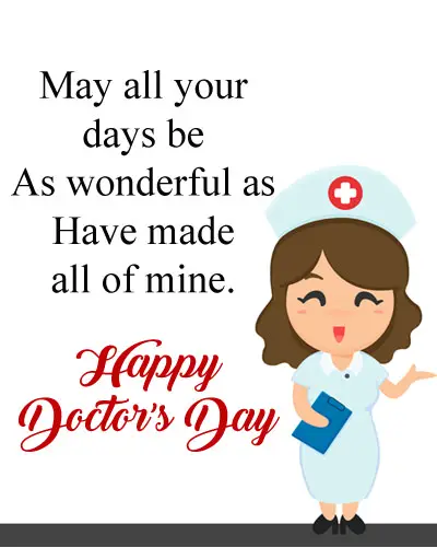 Doctors Day Wishes for Lady Doctor