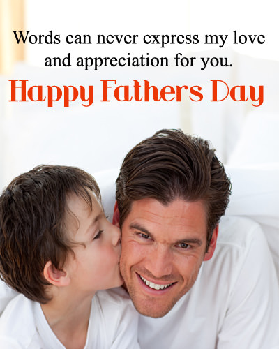 Single Line Father Day Quote