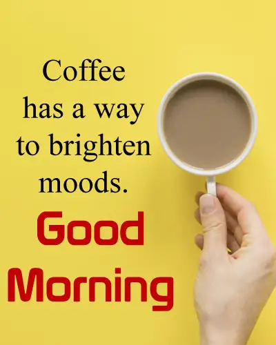 GM Image with Coffee Quote