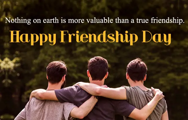 Three True Friends in Boys on Friendship Day
