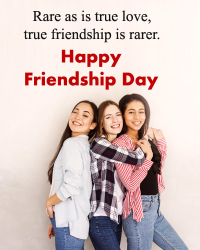 True Friendship Day Quotes