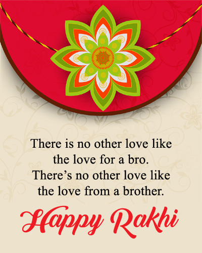 Happy Rakhi Msg for Brother