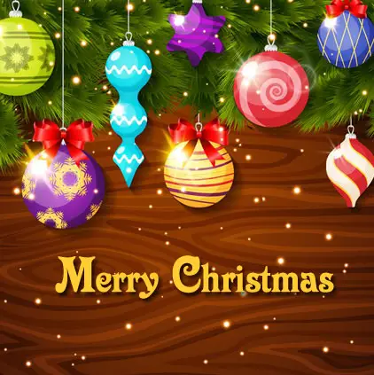 Merry Christmas Colourful Pic