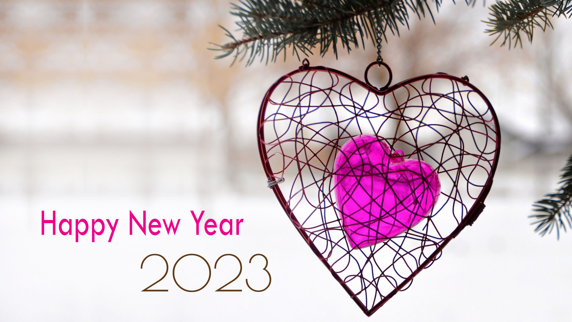 New Year 2023 Wishes Wallpapers for Lover