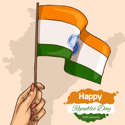 Indian Flag DP for 26th January
