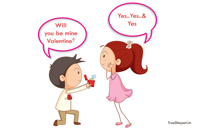 Cute Funny Proposal Accepted Image